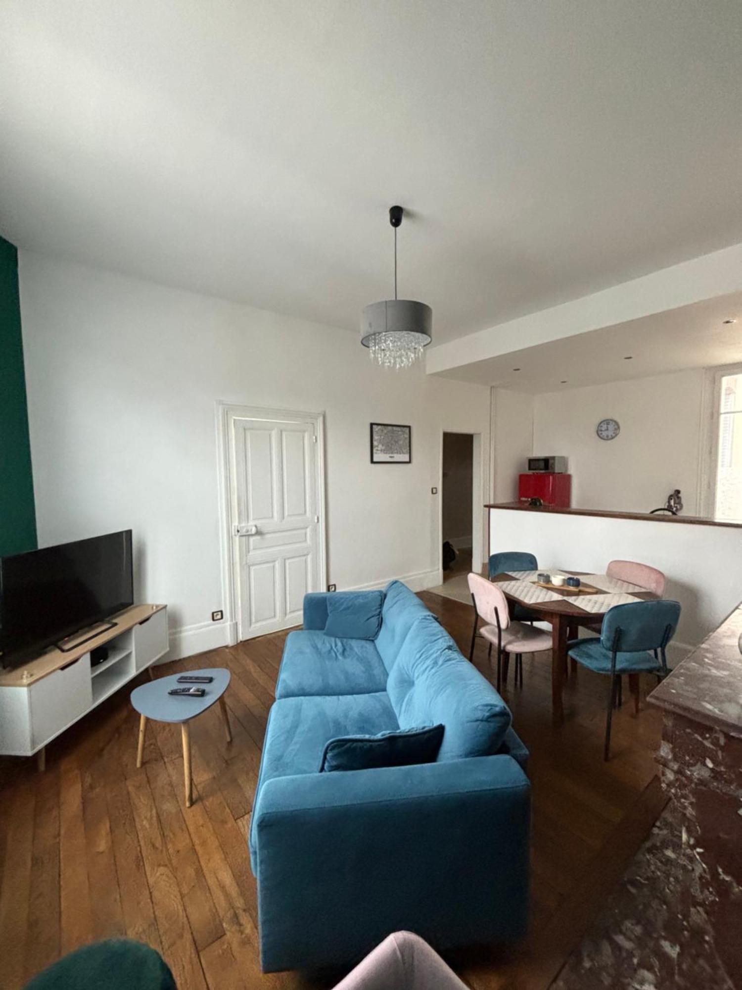 T3 Moulins Avec Garage Proche Gare Apartment Luaran gambar